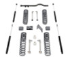 MaxTrac 07-18 Jeep Wrangler JK 4.5in/4.5in MaxPro Coil Lift Kit w/Track Bar & MaxTrac Shocks - K889745S Photo - Primary