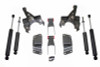 MaxTrac 92-98 GM C1500/2500 2WD Standard Cab 5/6 Lug 2in/4in Lowering Spindle Kit - KS330524H Photo - Primary