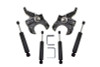 MaxTrac 73-87 Chevrolet C10 2WD 2.5in/5in Lowering Spindle Kit (1in Rotor) - KS331135L Photo - Primary