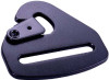 RaceQuip Snap Hook End Seat Belt Mounting Hardware / Fits 2 In. Belts / Forged Steel - Black - 700930 User 1