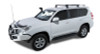 Rhino-Rack 10-21 Lexus GX 460 4 Door SUV Front/Middle Vortex RCH 2 Bar Roof Rack - Black - JA9544 Photo - Unmounted