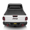 Rugged Ridge 20-22 Jeep Gladiator w/Trail Rail Sys Armis Tonneau Cover w/Max Track - Tex. Blk - 13550.35 Photo - Mounted