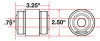 SPC Performance X Axis Sealed Flex Joint - 15611 Photo - Unmounted