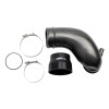 Wehrli 06-10 Chevrolet 6.6L LBZ/LMM Duramax 3.5in Intake Horn - Gloss Black - WCF100412-GB User 1