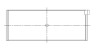 ACL VW/Audi 1781cc/1984cc 0.25 Oversized High Performance Rod Bearing Set - 4B1606H-.25 Technical Drawing