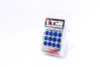 Wheel Mate Monster Lug Nut Caps - White 14x1.50 - 33007W User 1