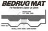 BedRug 22-23 Toyota Tundra 6ft 6in Bed Rug Mat (Use w/Spray-In & Non-Lined Bed) - BMY22RBS Technical Drawing