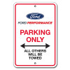 Ford Racing Ford Performance Parking Only Sign - M-1827-PARK User 1