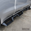 Westin 19-22 GMC Sierra 1500 CC 6.5ft Bed (Excl. 2019 Ltd/LD) HDX Drop W2W Nerf Step Bars - Tex. Blk - 56-534695 Photo - Mounted