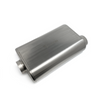Ticon Industries 17in Overall Length 2.5in Thin Oval Titanium Muffler - 2.5in Center In/Offset Out - 116-06323-0210 User 1