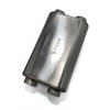 Ticon Industries 17in OAL 2.5in Thin Oval Matte Finish Titanium Muffler - 2.5in Dual In/Dual Out - 116-06323-0250 User 1