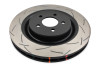 DBA 05-18 Nissan Frontier RWD/AWD Rear 4000 Series Slotted Rotor - 42325S Photo - out of package