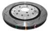 DBA 13-16 Audi RS5 (w/ Scalloped Edge Iron Rotors) Rear 5000 Series Slotted Rotor w/Silver Hat - 52835SLVS Photo - out of package