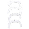 EGR 19-22 Chevrolet Silverado 1500 Summit White Traditional Bolt-On Look Fender Flares Set Of 4 - 791694-GAZ Photo - Primary