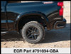 EGR 19-22 Chevrolet Silverado 1500 Traditional Bolt-On Look Fender Flares Black Set Of 4 - 791694-GBA Thumbnail