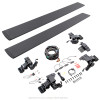 Go Rhino 19-23 Ram 1500 CC 4dr E-BOARD E1 Electric Running Board Kit 3 Brkt (No Drill) - Tex. Blk - 20436687PC Photo - out of package