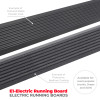 Go Rhino 19-23 Ram 1500 CC 4dr E-BOARD E1 Electric Running Board Kit 3 Brkt (No Drl) - Bedliner Coat - 20436687T Photo - Close Up