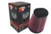 K&N Universal Round Clamp-On Air Filter 4-1/2in FLG, 5-7/8in B, 3-1/4in X 4-1/2in T, 8in H - RU-1021 Photo - out of package