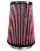 K&N Universal Round Clamp-On Air Filter 4-1/2in FLG, 5-7/8in B, 3-1/4in X 4-1/2in T, 8in H - RU-1021 Photo - out of package