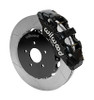 Wilwood 09-13 Nissan 370Z/G37 Aero6 Big Brake Front Brake Kit - Slotted (Black) - 140-14819 User 1