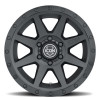 ICON Rebound 17x8.5 5x150 25mm Offset 5.75in BS 110.1mm Bore Double Black Wheel - 1817855557DB Photo - Close Up