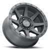 ICON Rebound 17x8.5 6x135 6mm Offset 5in BS 87.1mm Bore Double Black Wheel - 1817856350DB Photo - Unmounted