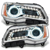 Oracle 11-14 Chrysler 300C NON HID LED Halo Headlights Chrome Housing - Blue - 7728-002 User 1