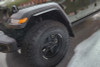 Rally Armor 19-23 Jeep JT Gladiator Mojave/Rubicon Black Mud Flap w/ Grey Logo - MF104-BLK-GRY User 1