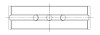 ACL Toyota G16E-GTS (GR Yaris) Race Series Main Bearing Set - 4M8533HX-STD Technical Drawing