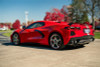 Corsa 20-23 Chevrolet Corvette C8 RWD 3in Track Cat-Back Delete Exhaust w/4.5in CF Polished Tips - 21104CF Photo - Mounted