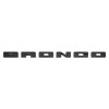 Ford Racing 2021+ Bronco Grille Lettering Overlay Kit - Black - M-1447-BLMB Photo - Primary