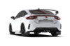 Rally Armor 2023+ Honda Civic Type R Black Mud Flap White Logo - MF97-UR-BLK-WH User 1