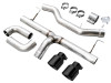 AWE 19-23 BMW 330i / 21-23 BMW 430i Base G2X Track Edition Axle Back Exhaust - Diamond Black - 3020-33429 Photo - out of package