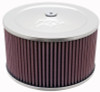 K&N Round Air Filter Assembly 5.125 in FLG / 9in OD / 6.375 in H w/ Vent - 60-1365 Photo - Primary