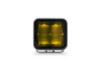 DV8 Offroad 3in Elite Series LED Amber Pod Light - BE3EW40W-A Photo - Unmounted