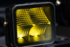 DV8 Offroad 3in Elite Series LED Amber Pod Light - BE3EW40W-A Photo - Unmounted