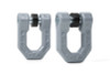 DV8 Offroad Elite Series D-Ring Shackles - Pair (Gray) - UNSK-01GR Photo - Unmounted