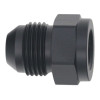 DeatschWerks 6AN Female Flare to 8AN Male Flare Expander - Anodized Matte Black - 6-02-0220-B Photo - Primary