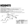 Mishimoto 2021+ Ford Bronco Plastic Bumper License Plate Relocation - MMLP-BR-21S Technical Drawing