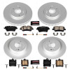 Power Stop 2003 Mercedes-Benz C230 Front & Rear Z23 Coated Brake Kit - CRK2783 Photo - Primary