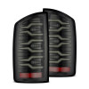 AlphaRex 02-06 Dodge Ram1500/03-06 Dodge Ram 2500/3500 Truck LUXX-Series LED Tail Lights Alpha-Black - 641020 Photo - Primary