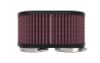 K&N 2-1/8in DUAL FLG 6-1/4 X 4inOD 3inH Universal Clamp-On Air Filter - RU-3510 Photo - out of package