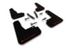 Rally Armor 22-23 Kia EV6 Black UR Mud Flap Red Logo - MF91-UR-BLK-RD User 1