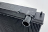 CSF Nissan R33 Skyline GT-R/GTS Full Billet Aluminum High-Performance Radiator - Black - 7219B Photo - Close Up