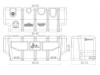 Titan Fuel Tanks Universal 100 Gallon Heavy Duty Transfer Tank (Non Nissan Cargo Box/RamBox) - 5015100 Technical Drawing