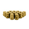 Mishimoto Steel Acorn Lug Nuts M12 x 1.5 - 20pc Set - Gold - MMLG-AC1215-20GD User 1