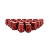 Mishimoto Steel Acorn Lug Nuts M14 x 1.5 - 24pc Set - Red - MMLG-AC1415-24RD User 1