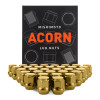 Mishimoto Steel Acorn Lug Nuts M14 x 1.5 - 32pc Set - Gold - MMLG-AC1415-32GD Photo - Primary