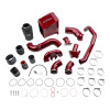 Wehrli 2007.5-2010 Chevrolet Duramax 6.6L LMM Stage 2 High Flow Intake Bundle Kit - WCFab Red - WCF100438-RED User 1