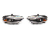 Raxiom 18-23 Ford Mustang GT EcoBoost LED Projector Headlights- Blk Housing (Clear Lens) - 407614 Photo - Close Up